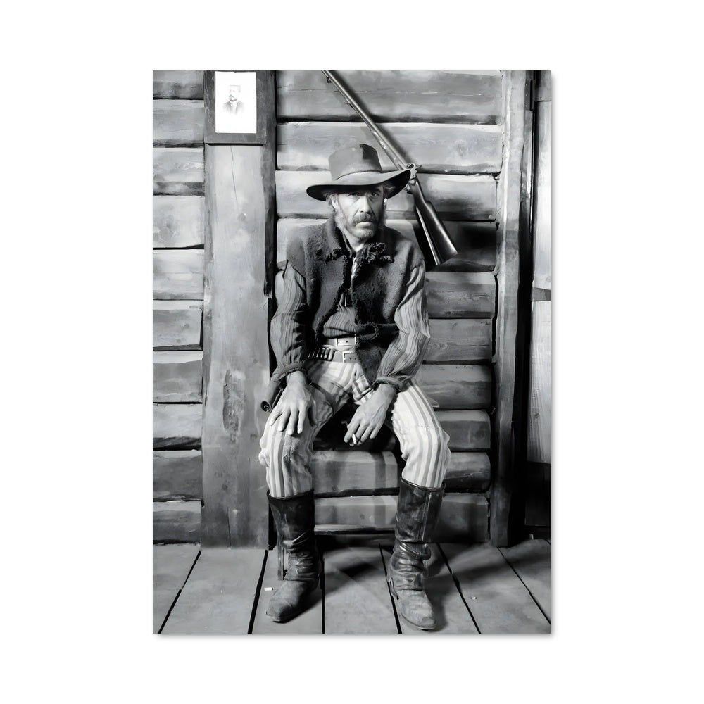 Poster Le Cowboy Solitaire
