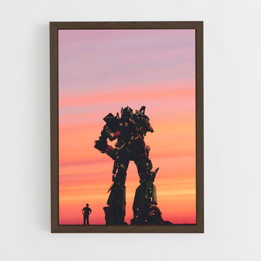 ap-optimus prime-4 cadre Bois foncé