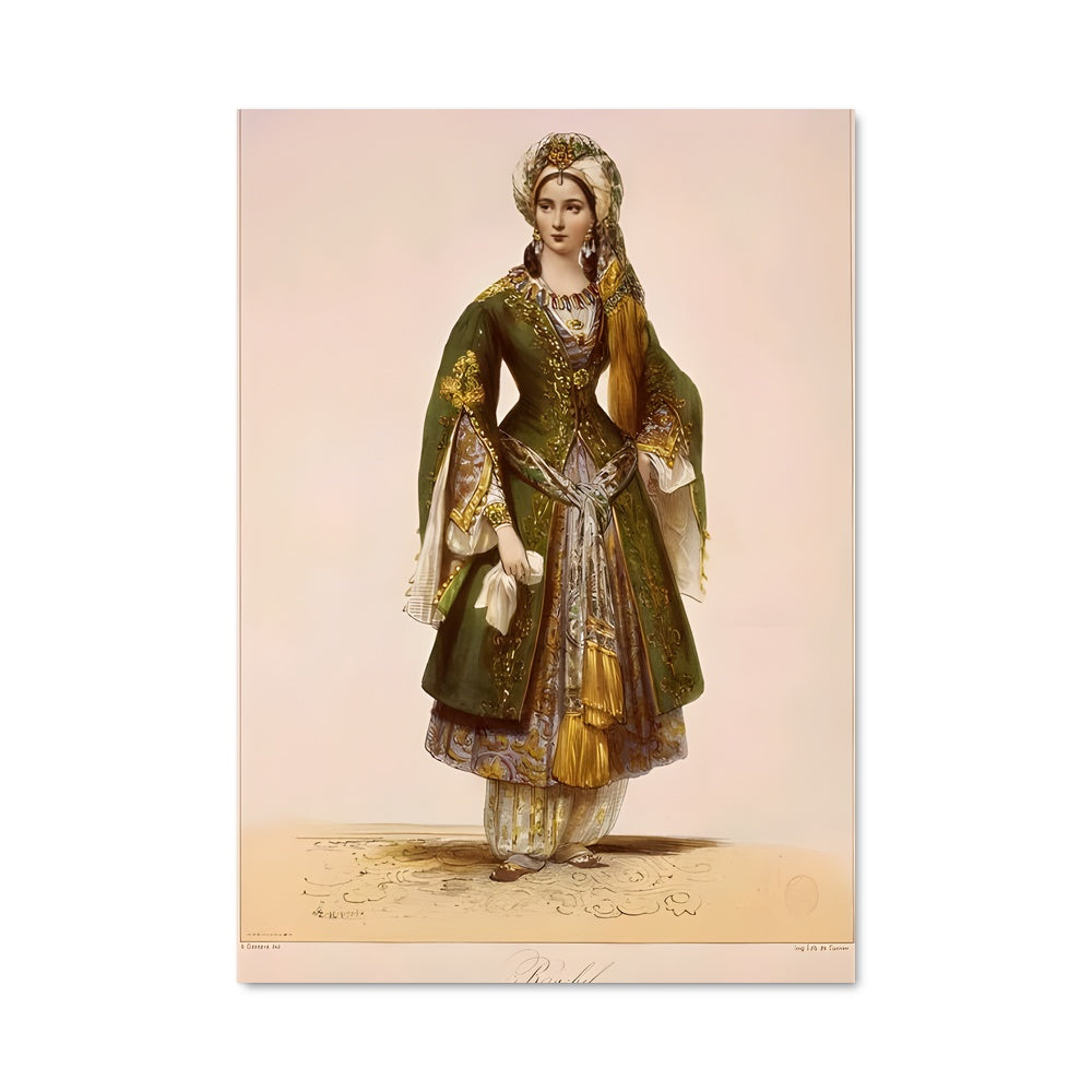 Poster Élégance Ottoman