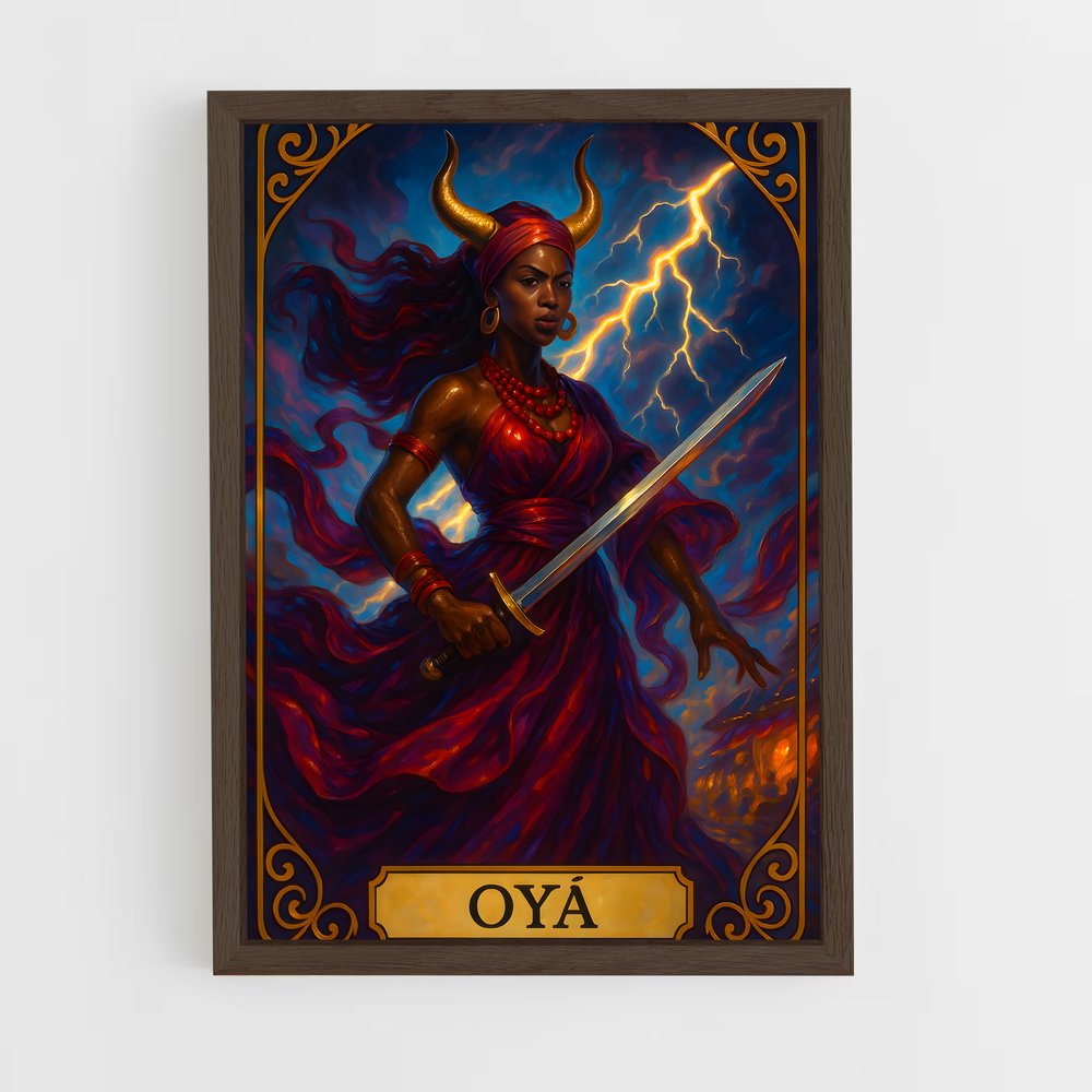 ap-oya-4 cadre Bois foncé