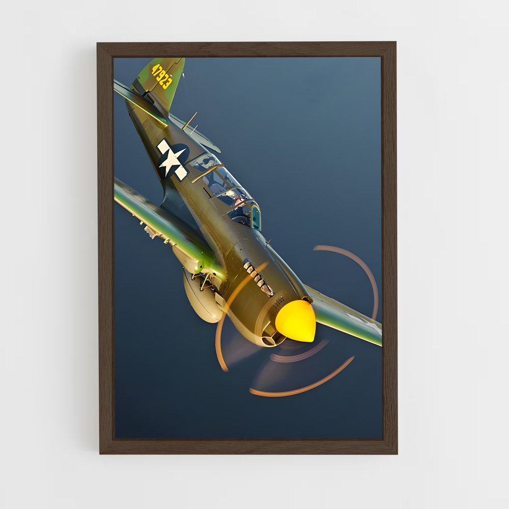 ap-p-40 warhawk-5 cadre Bois foncé