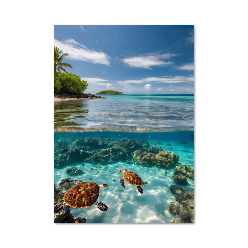 Poster Pacific ocean 97298