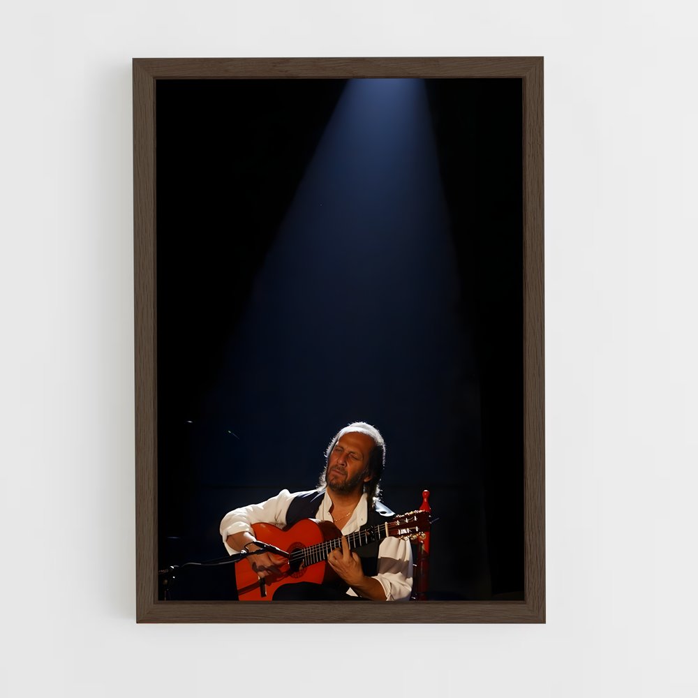 ap-paco de lucia-3 cadre Bois foncé