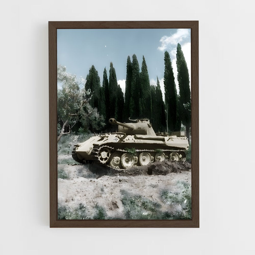 ap-panther tank-1 cadre Bois foncé