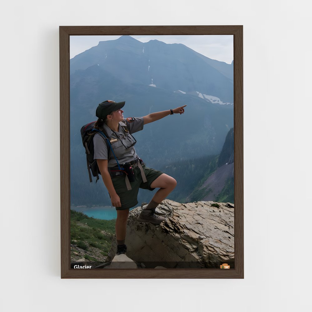 ap-park ranger-2 cadre Bois foncé