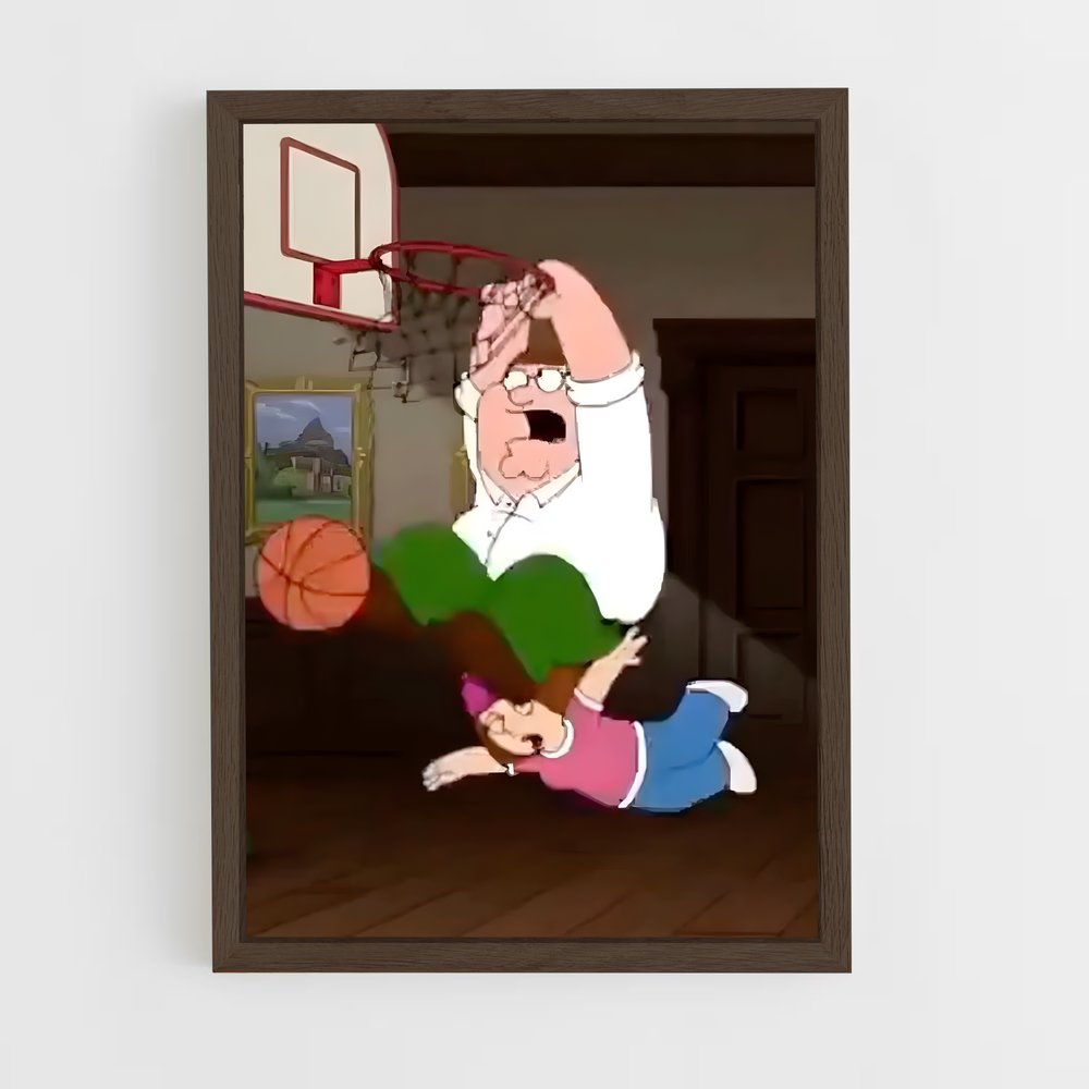 ap-peter griffin-2 cadre Bois foncé