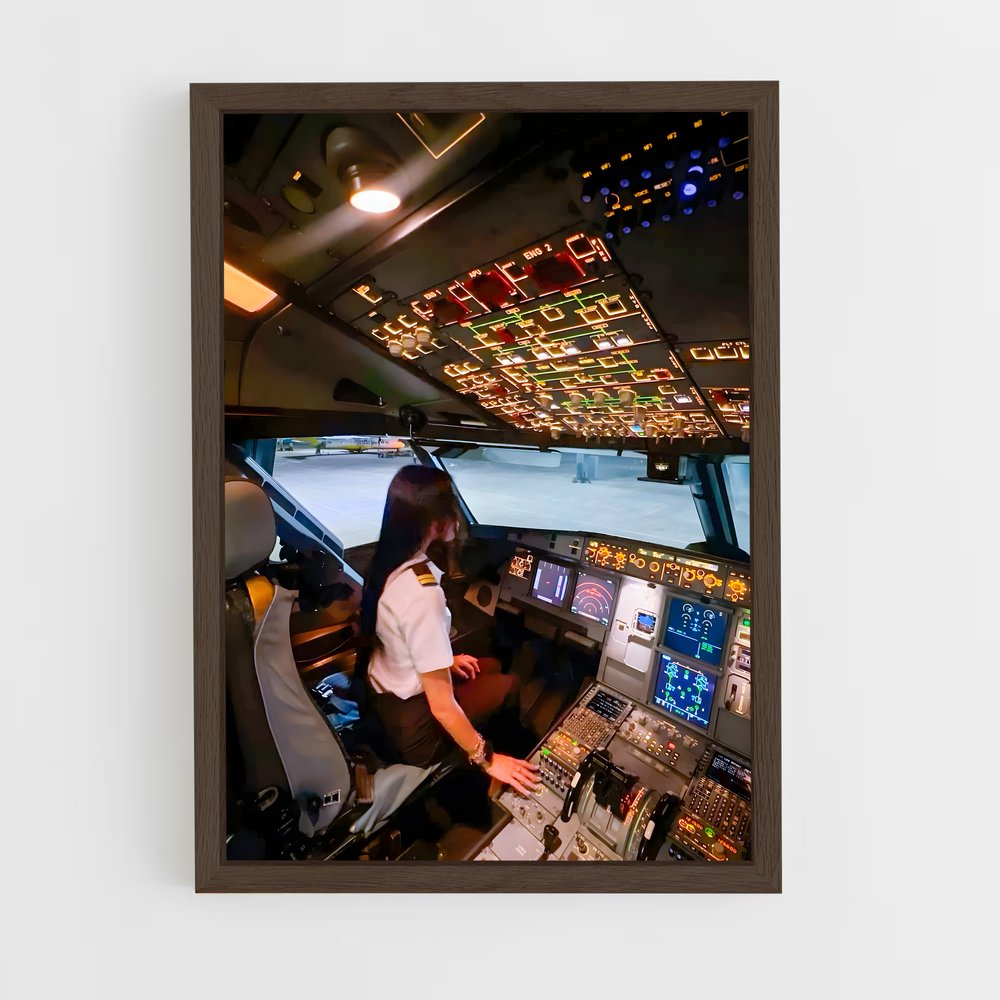 ap-pilot-2 cadre Bois foncé