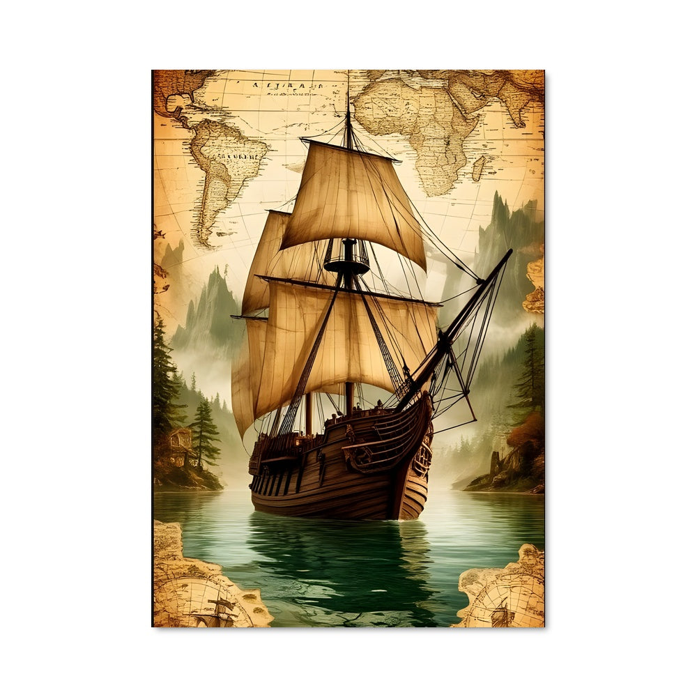 Poster La Carte au Trésor