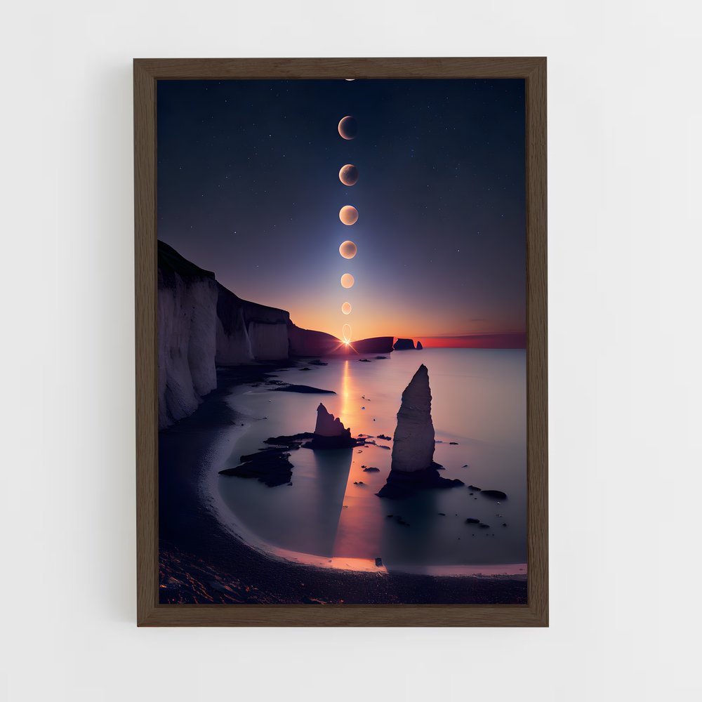 ap-planetary alignment-1 cadre Bois foncé