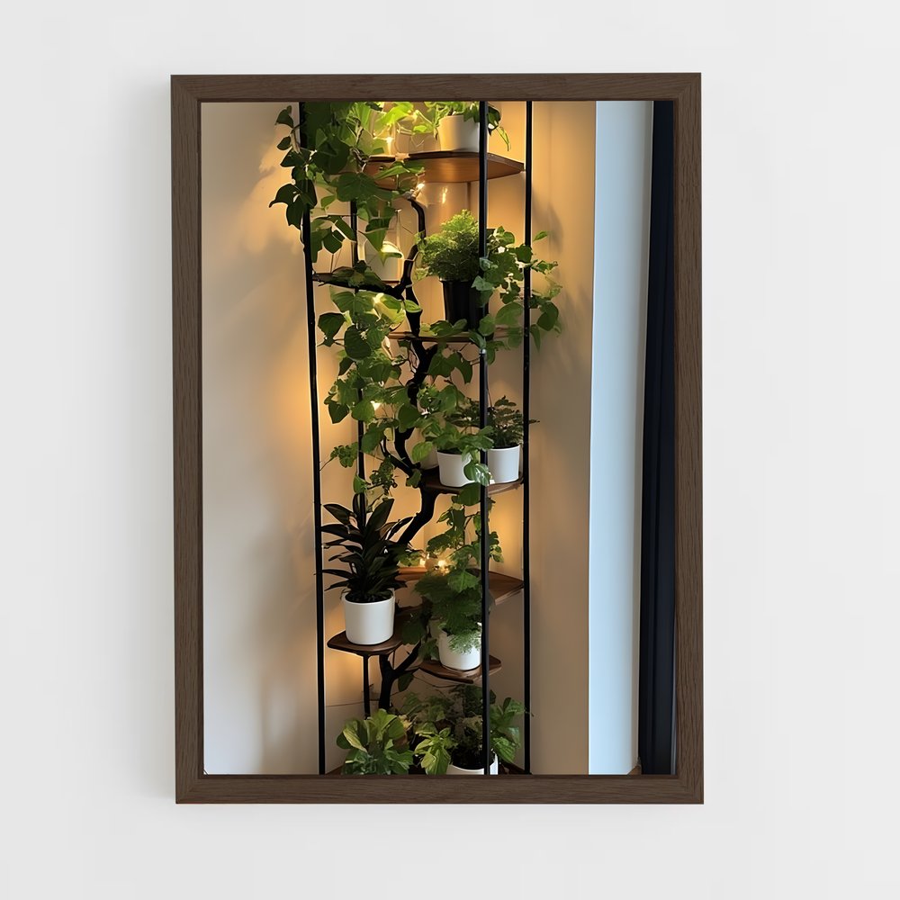 ap-plant-17 cadre Bois foncé