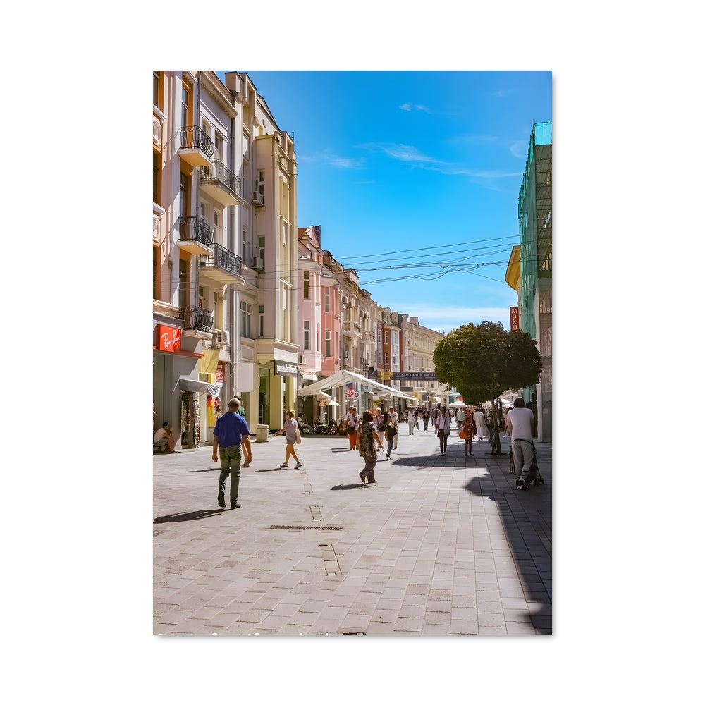 Poster Flânerie à Plovdiv