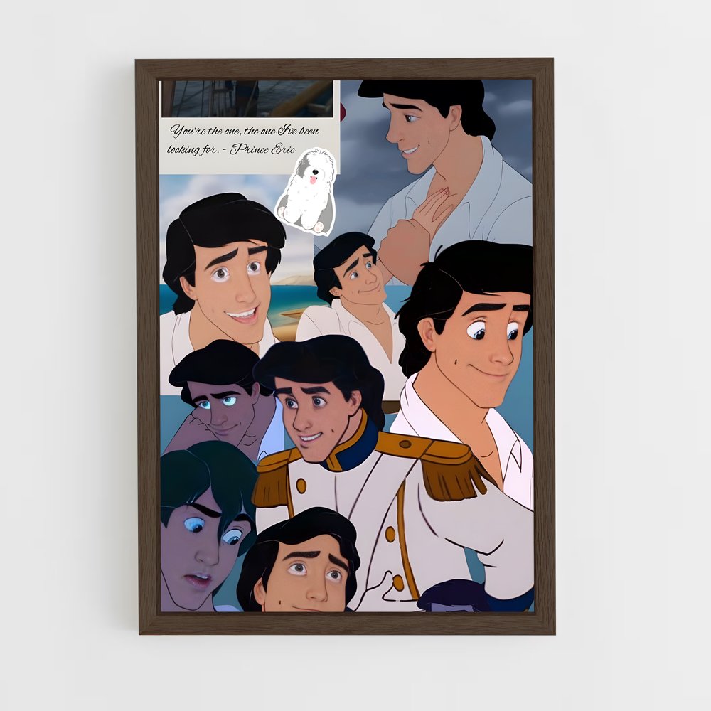 ap-prince eric-1 cadre Bois foncé