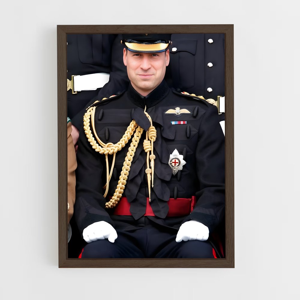 ap-prince william-5 cadre Bois foncé