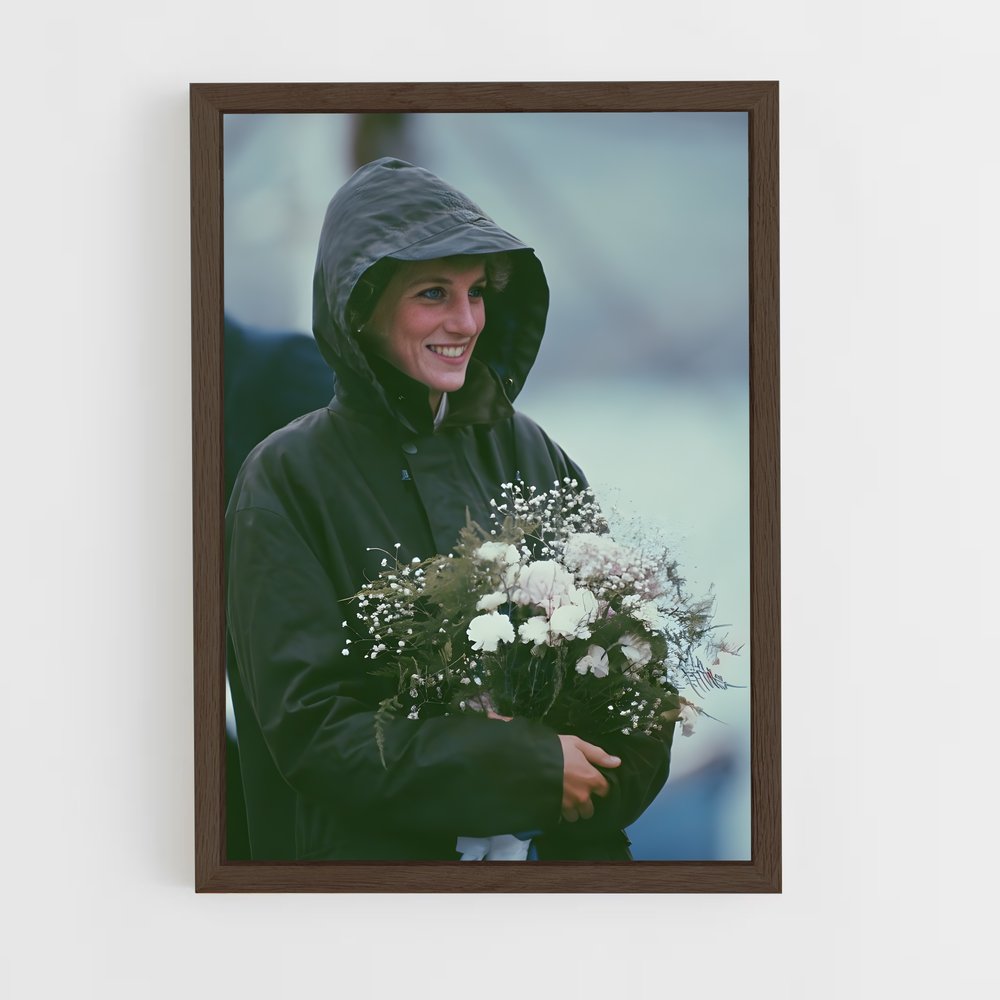 ap-princess diana-11 cadre Bois foncé