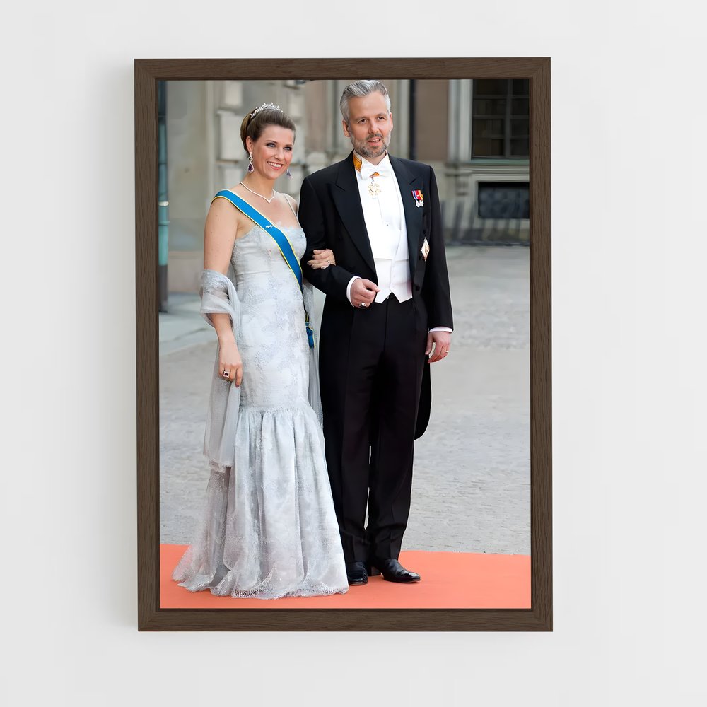 ap-princess martha louise-1 cadre Bois foncé