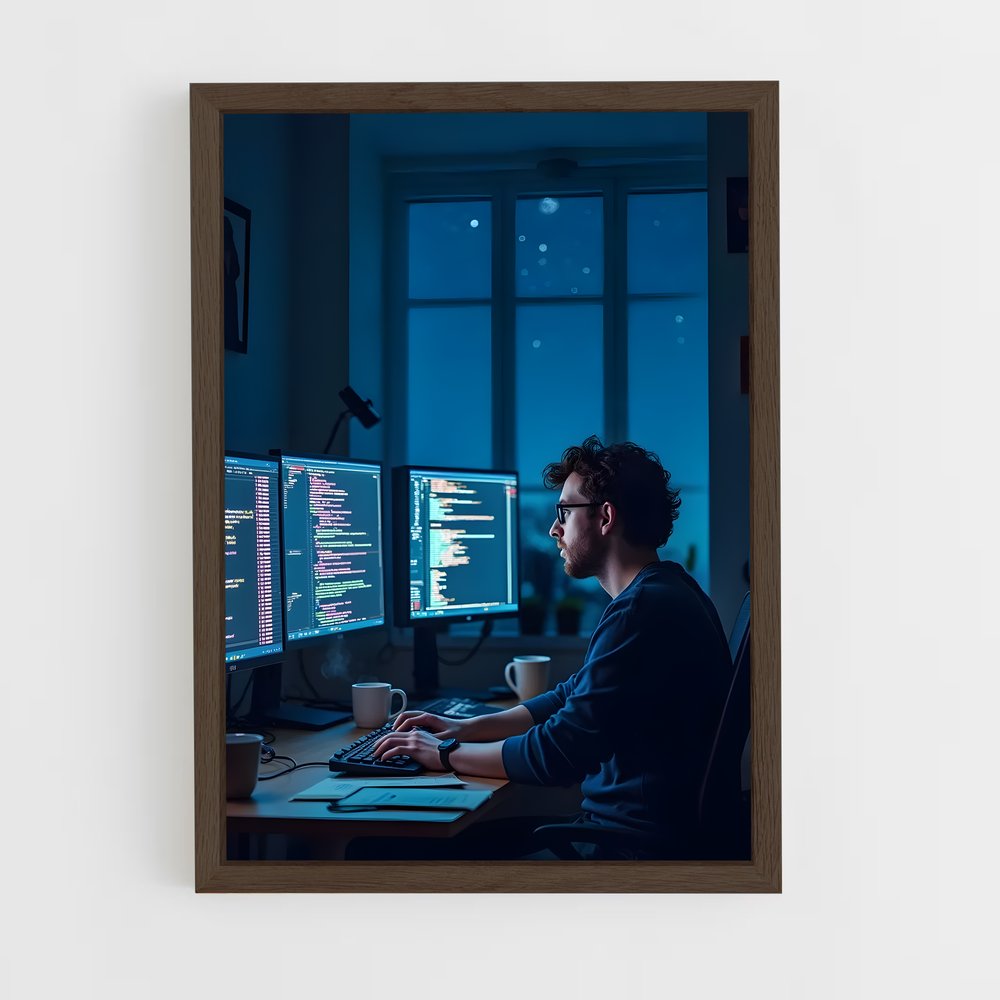 ap-programmer-2 cadre Bois foncé