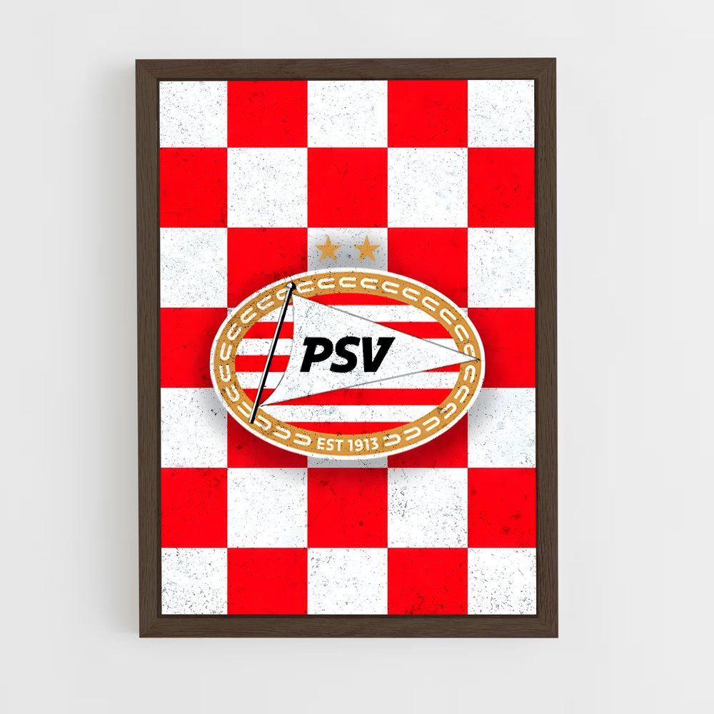 ap-psv eindhoven-2 cadre Bois foncé