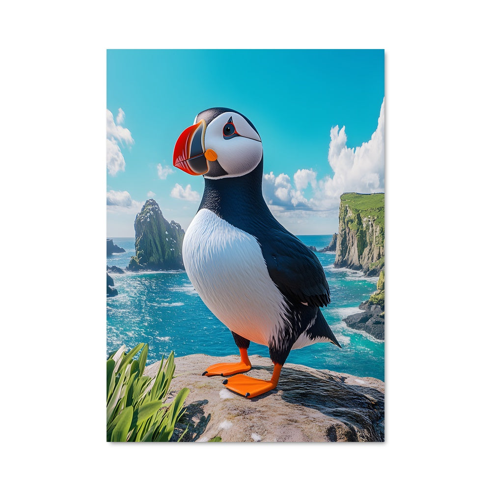 Poster Le Puffin Éclaireur