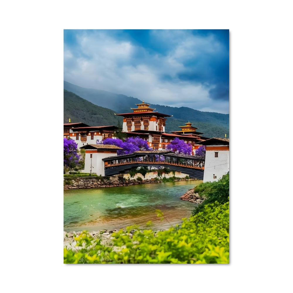Poster Pont de Punakha