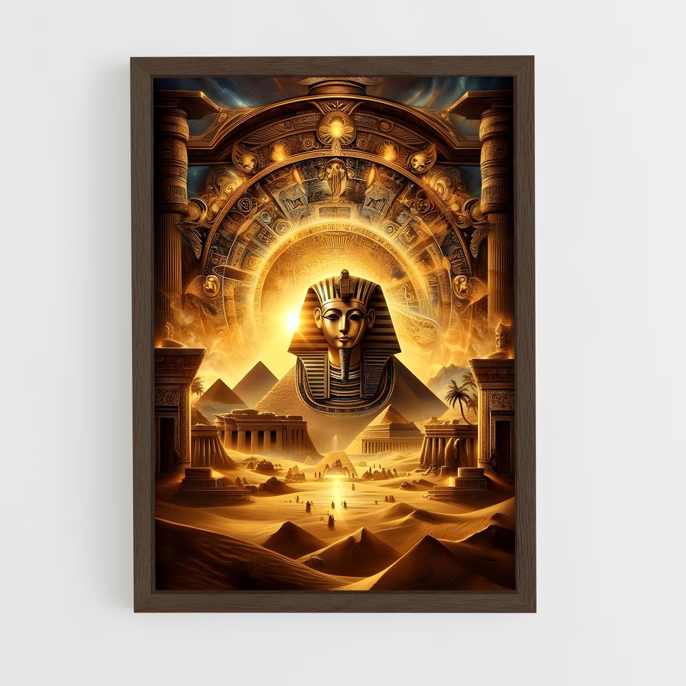 ap-pyramid gods-14 cadre Bois foncé