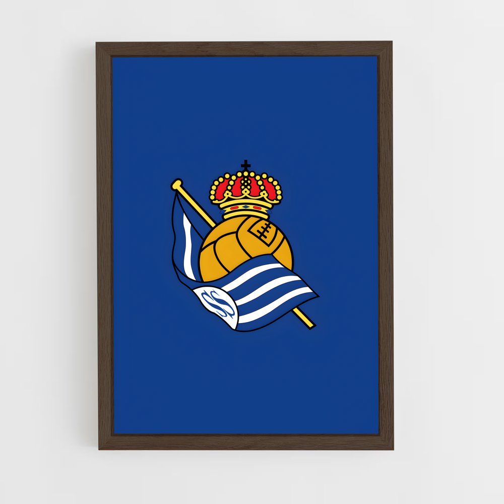 ap-real sociedad cf-9 cadre Bois foncé