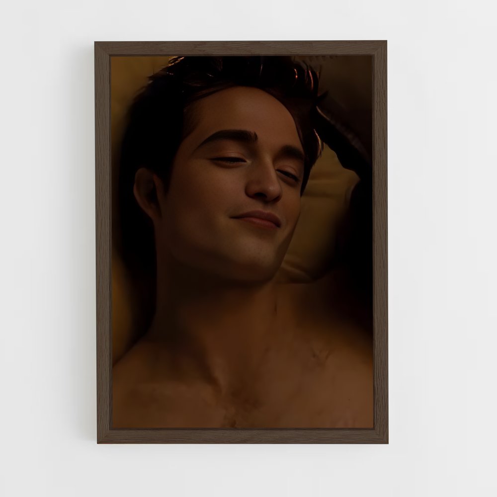 ap-robert pattinson-3 cadre Bois foncé