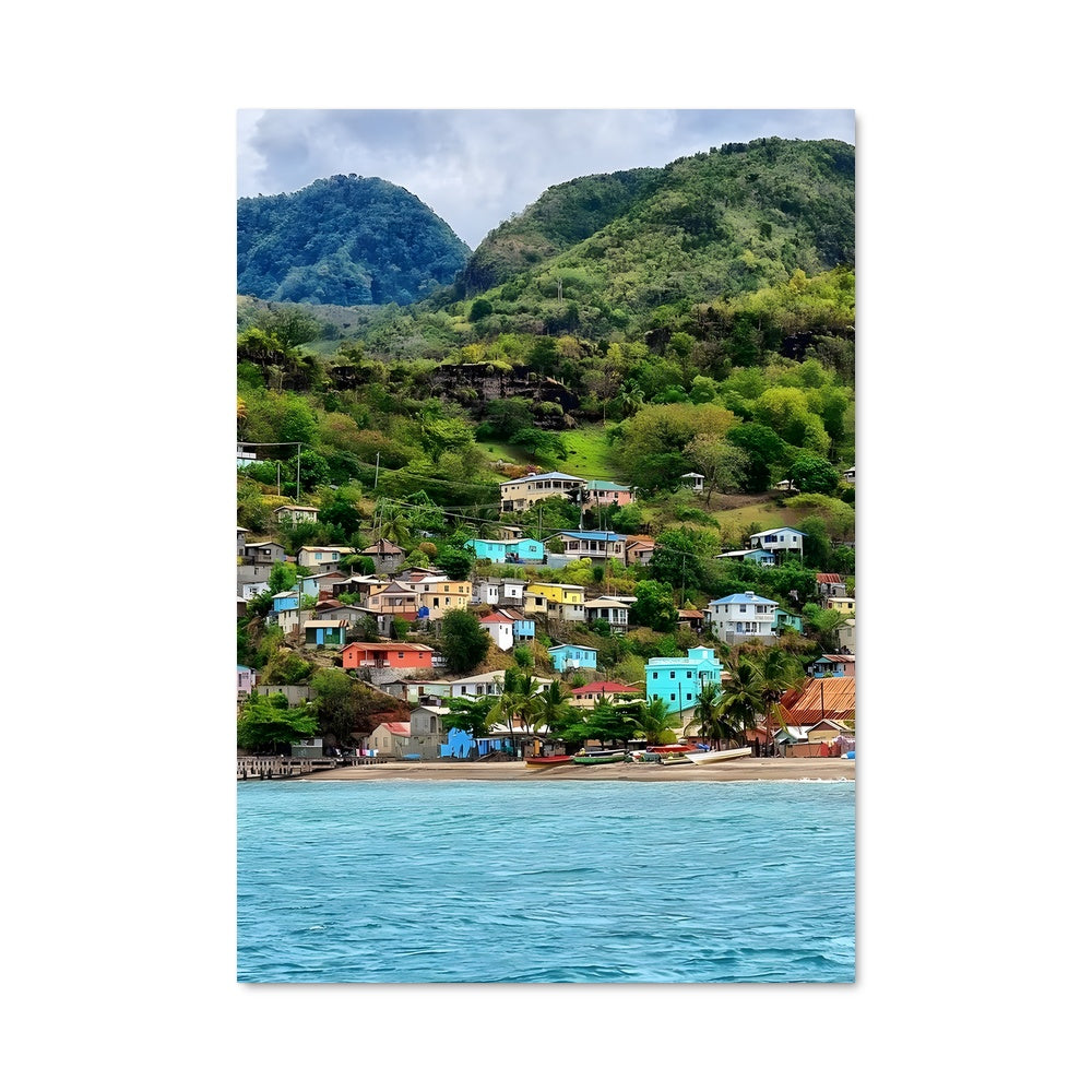 Poster Escapade à Rodney Bay