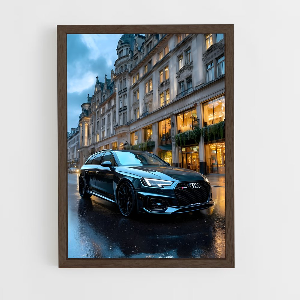 ap-rs4-1 cadre Bois foncé