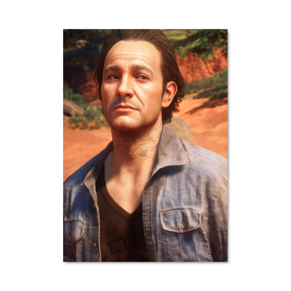 Poster L'Aventurier au Regard Sage