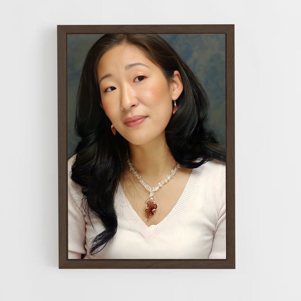ap-sandra oh-4 cadre Bois foncé