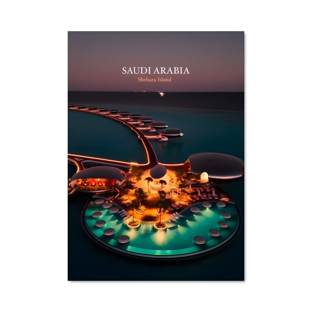 Poster Restaurant Flottant