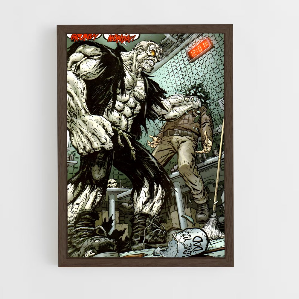 ap-solomon grundy-6 cadre Bois foncé
