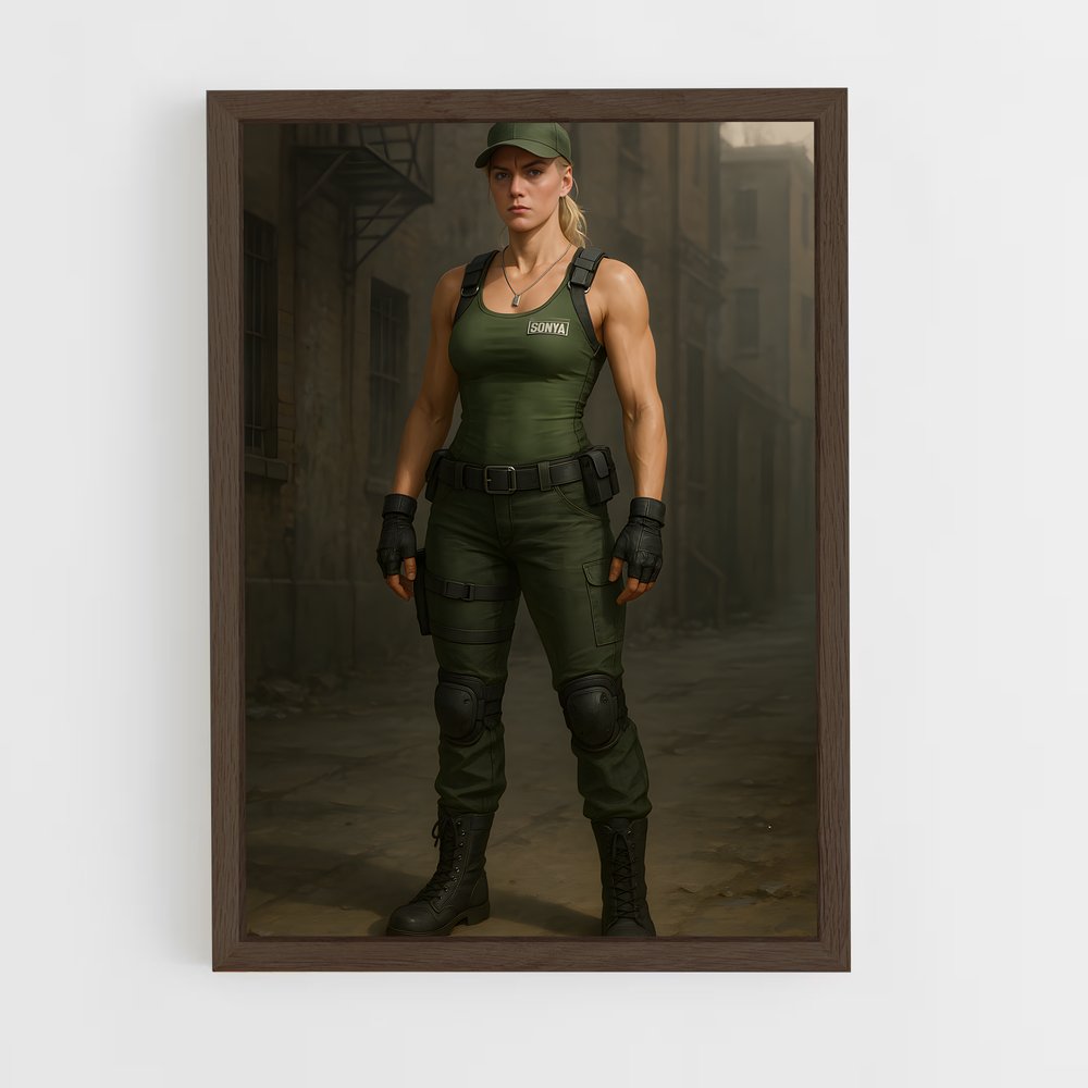 ap-sonya blade-4 cadre Bois foncé