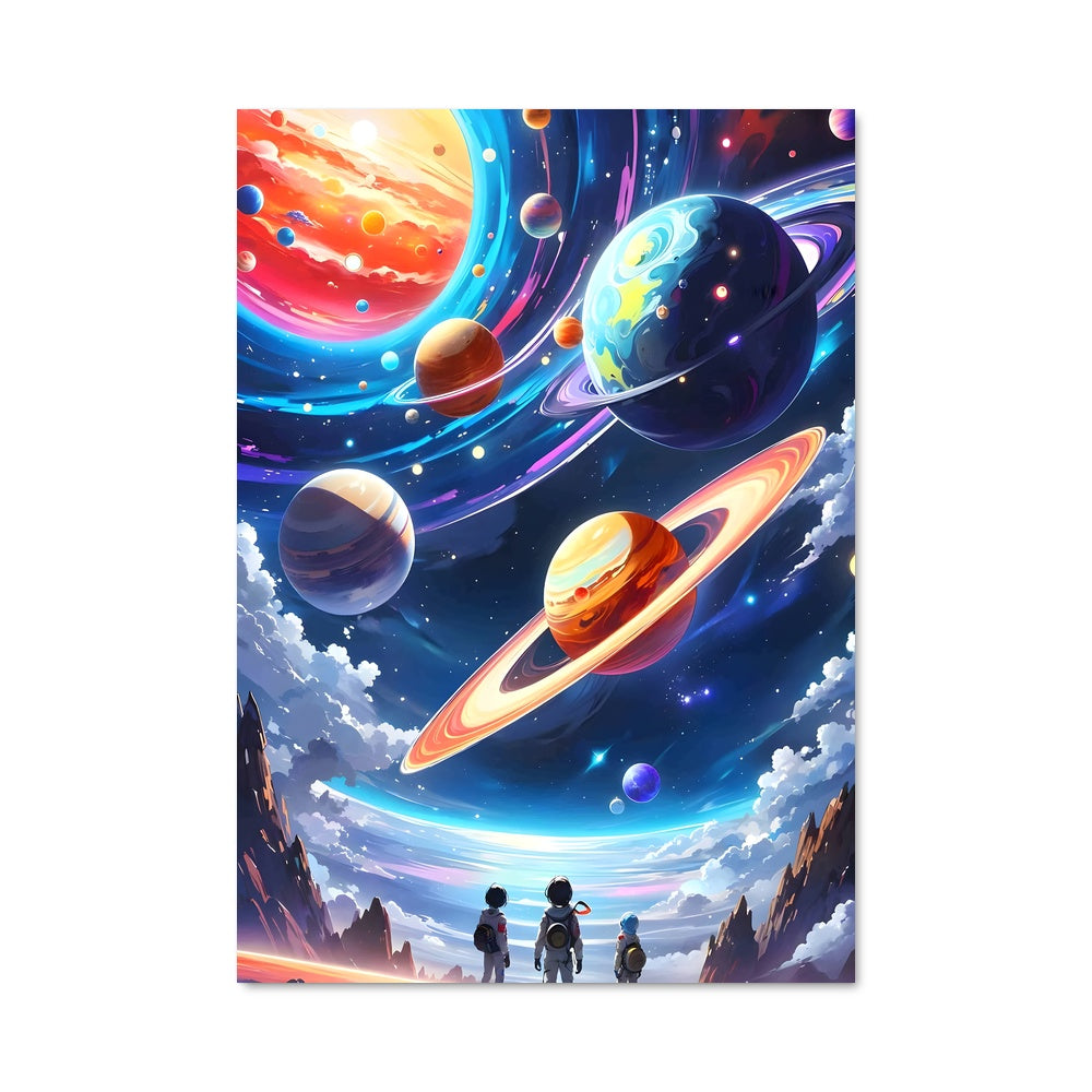 Poster Amour Cosmique