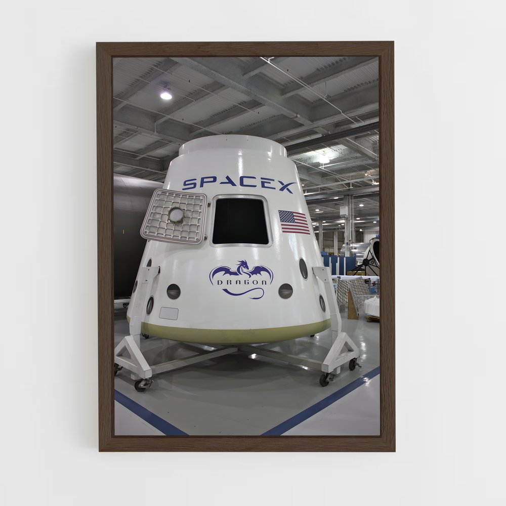 ap-spacex-14 cadre Bois foncé
