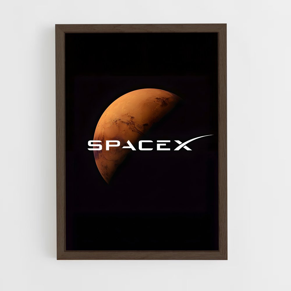 ap-spacex-16 cadre Bois foncé