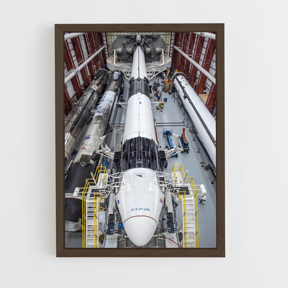 ap-spacex-2 cadre Bois foncé