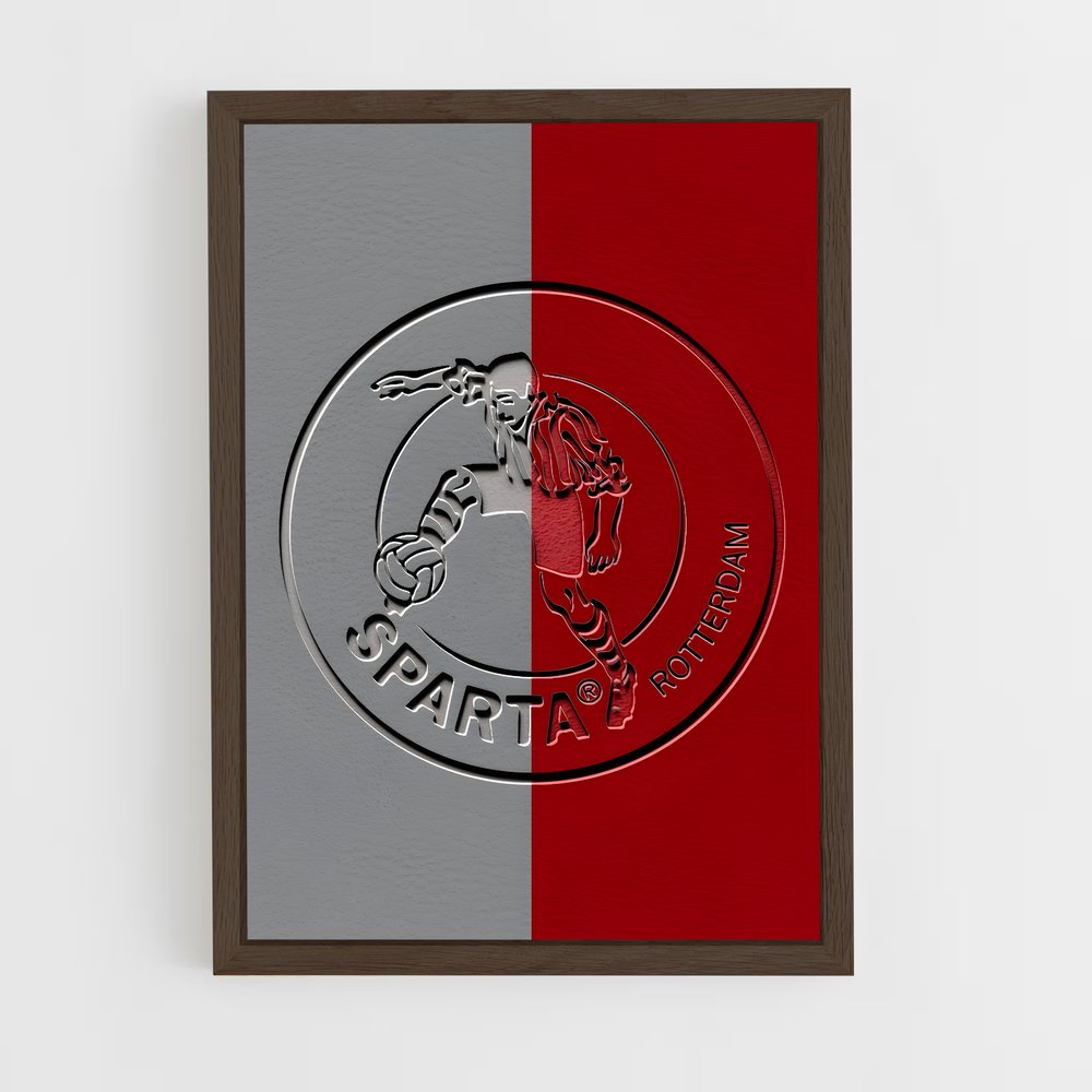 ap-sparta rotterdam-4 cadre Bois foncé