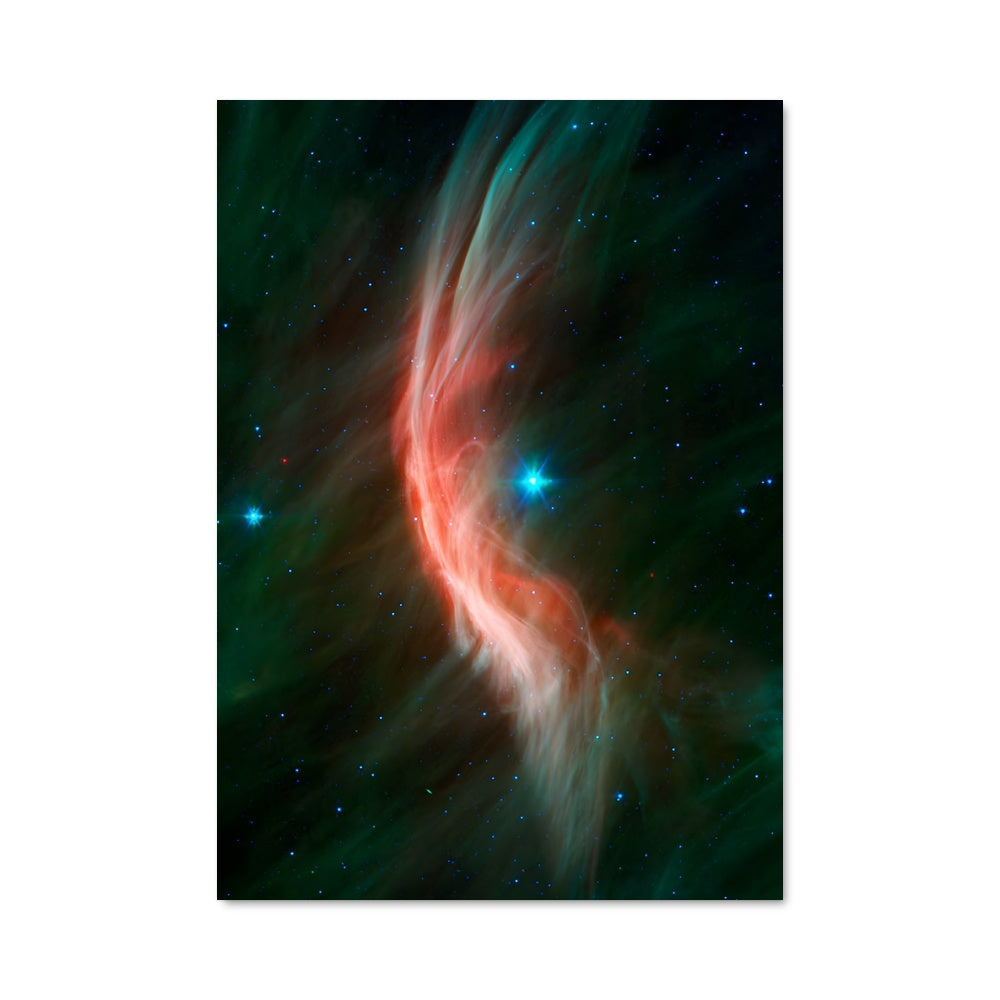 Poster Nebula Écarlate