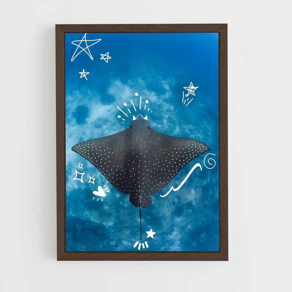 ap-stingray-2 cadre Bois foncé