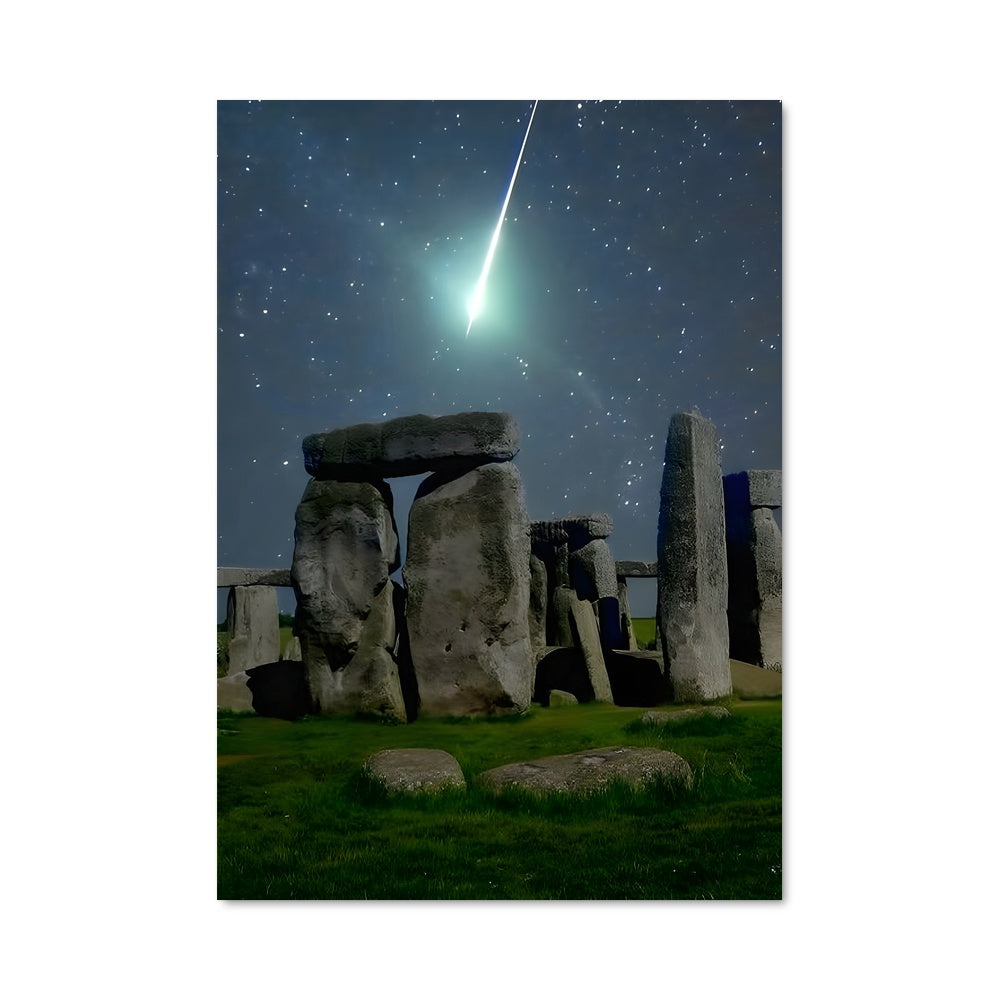 Poster Météore au Néolithique