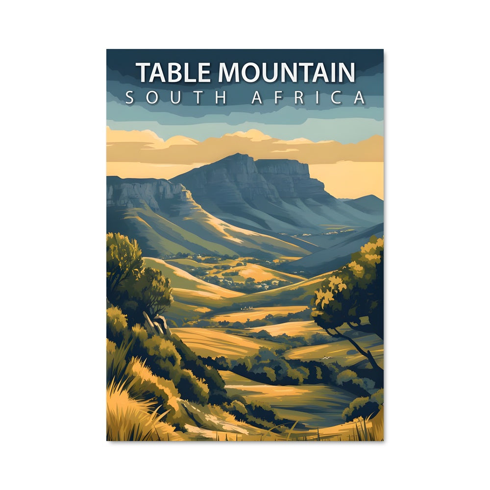 Poster Table Mountain Adventure