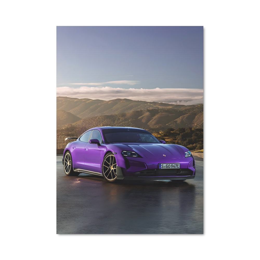 Poster Taycan Turbo Charge