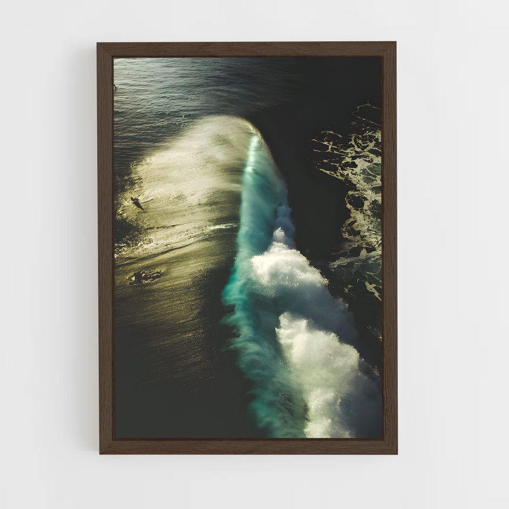 ap-teahupoo tahiti-5 cadre Bois foncé