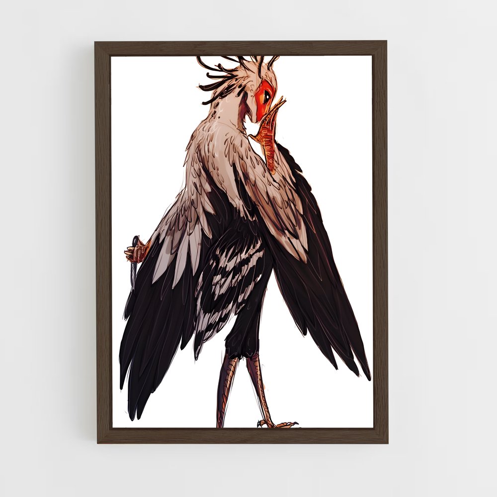 ap-tengu-2 cadre Bois foncé