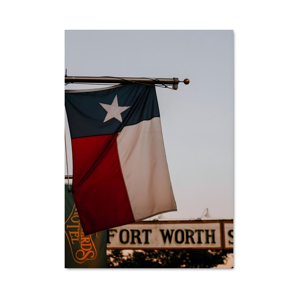 Poster Un Vent du Texas