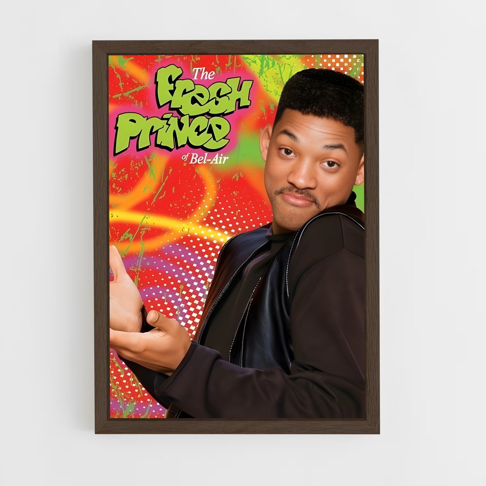 ap-the fresh prince of bel air-12 cadre Bois foncé
