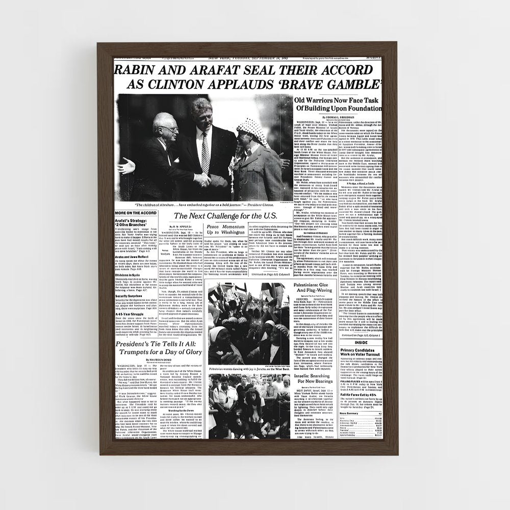 ap-the times-1 cadre Bois foncé