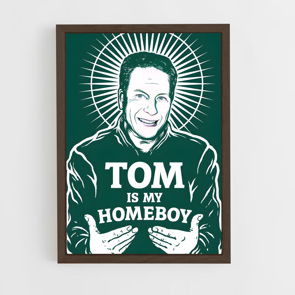 ap-tom izzo-3 cadre Bois foncé