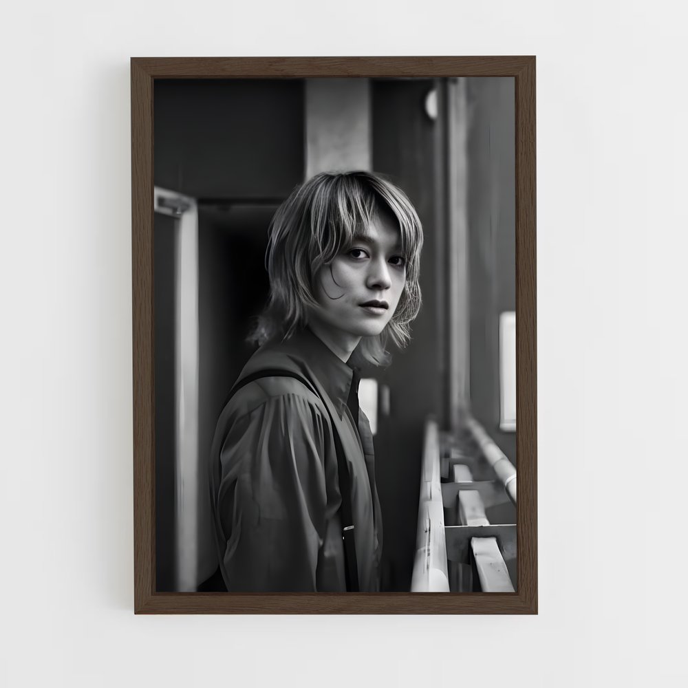 ap-toru yamashita-4 cadre Bois foncé